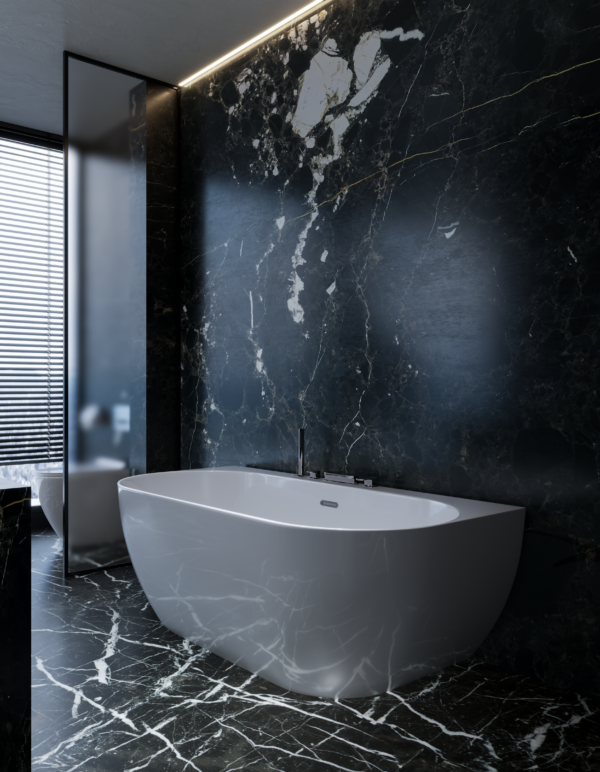 Armani Black Marble Slab 3/4" - Image 5